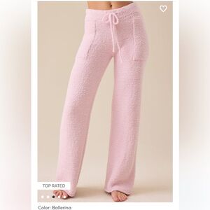 Altar’d State Women’s Linden Teddy Pants size M/L in Pink Ballerina New w/Tags